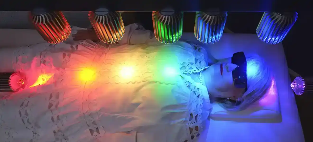 Die Chakren brauchen Licht, um optimal zu funktionieren